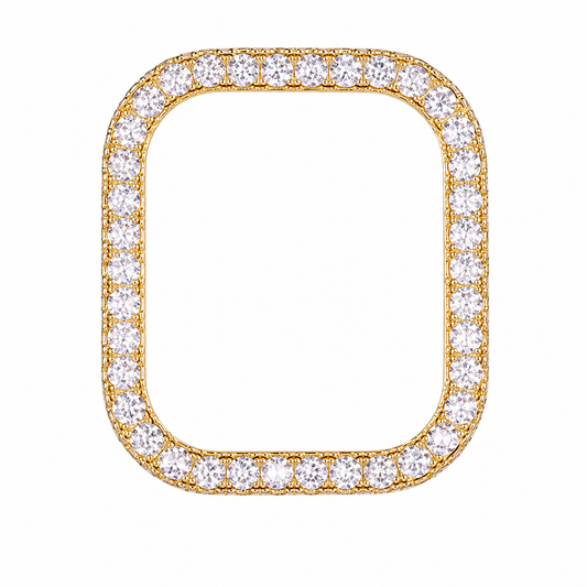 ICED OUT SMARTWATCH HÜLLE MOISSANIT VVS-D GOLD