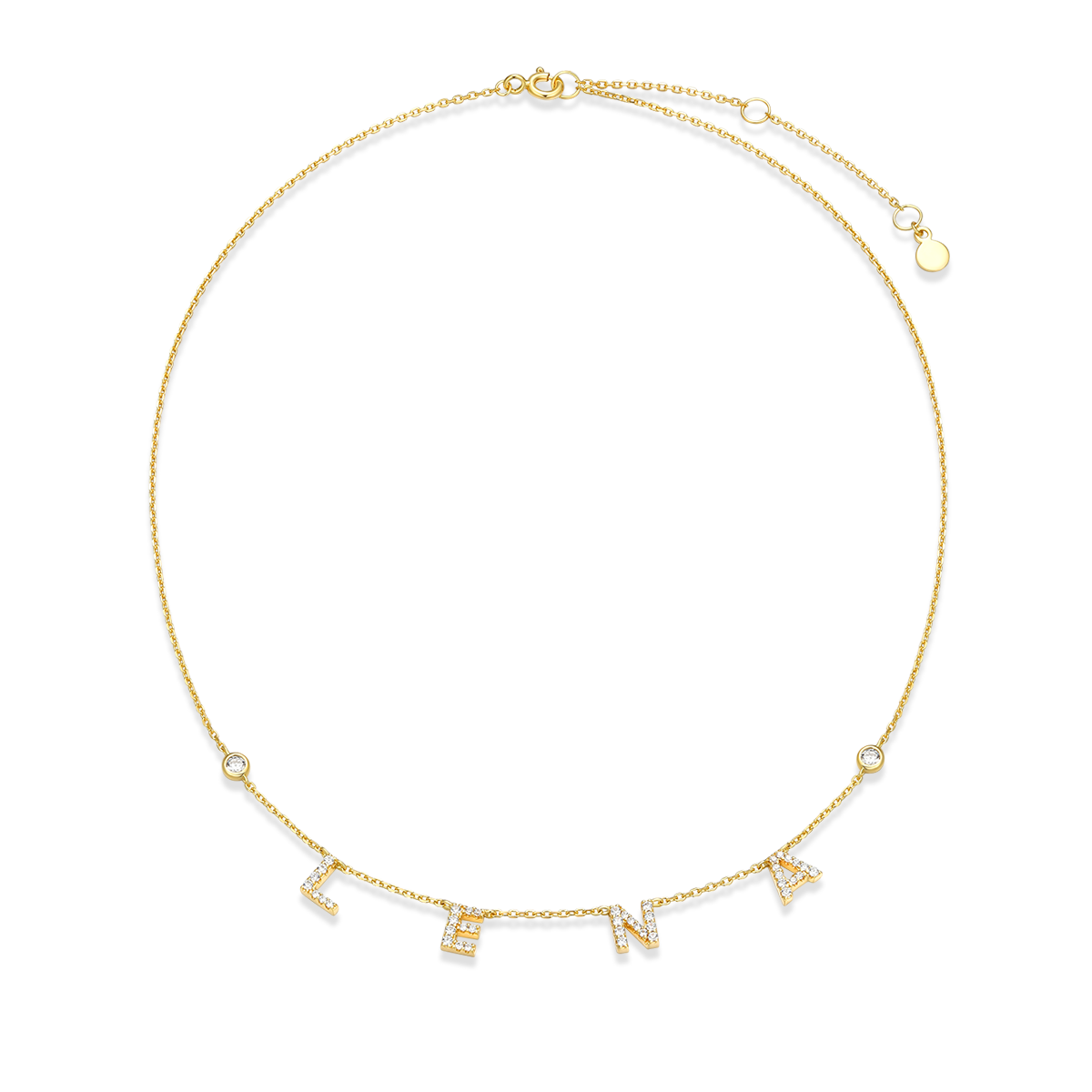 LUXE BUCHSTABENKETTE
