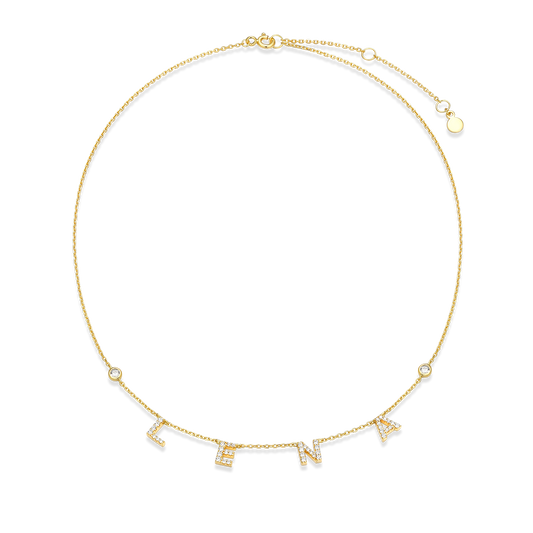 LUXE BUCHSTABENKETTE