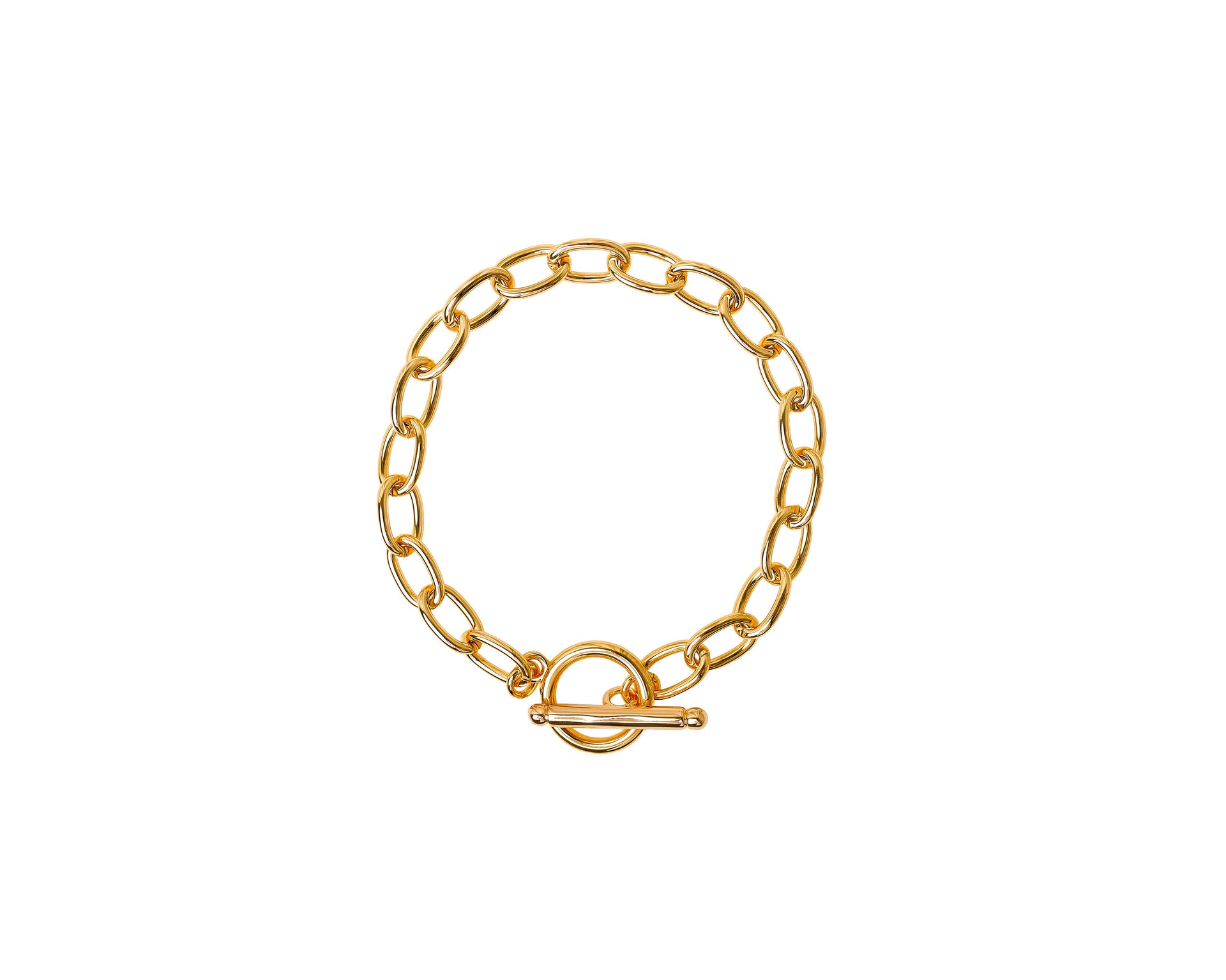 GLIEDERARMBAND 18K VERGOLDET