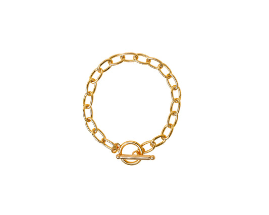 GLIEDERARMBAND 18K VERGOLDET