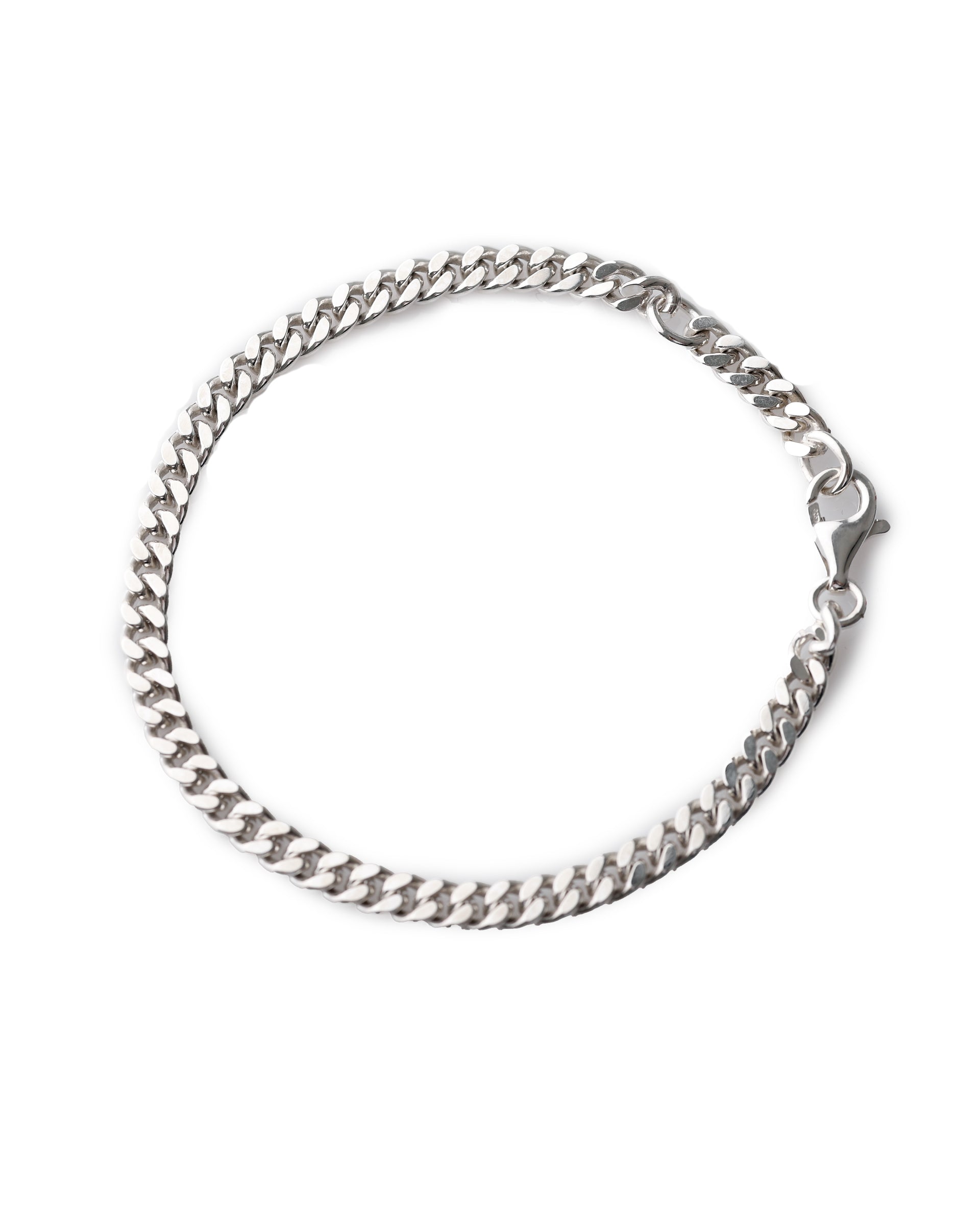 PANZERARMBAND 925 SILBER 5MM