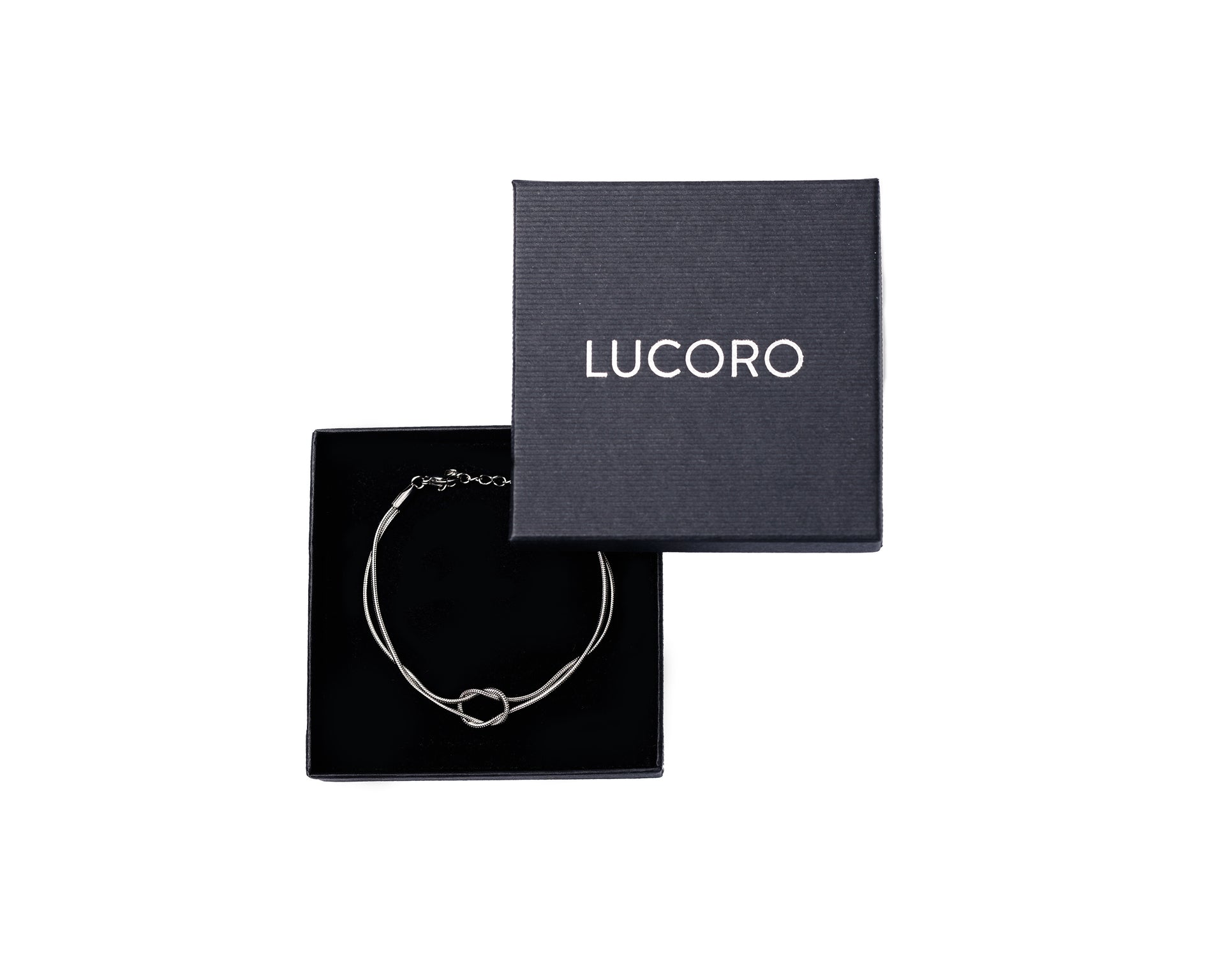 KNOTEN ARMBAND SILBER
