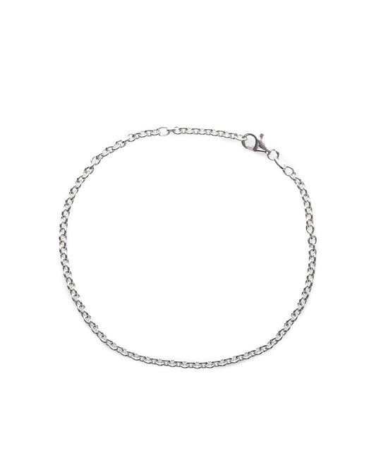RUNDANKER ARMBAND 925 SILBER 2,6MM