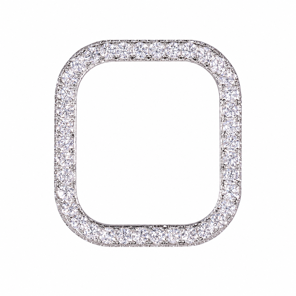 ICED OUT SMARTWATCH HÜLLE MOISSANIT VVS-D SILBER