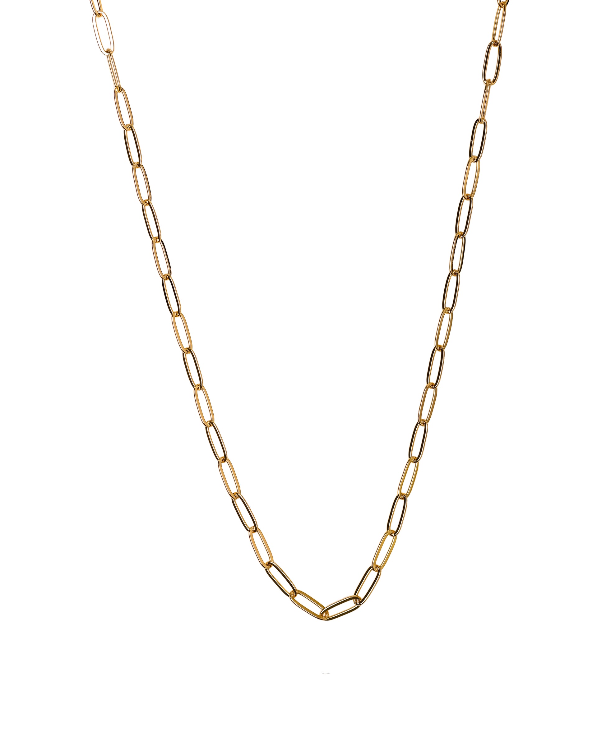 PAPERCLIP HALSKETTE 18K