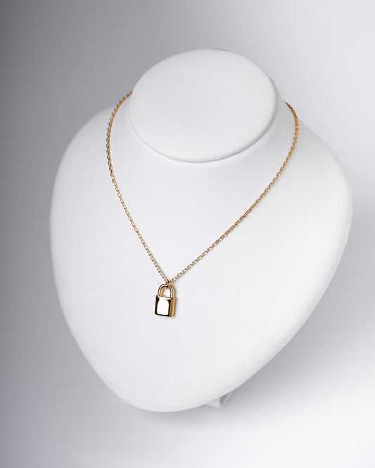 LOCK HALSKETTE GOLD