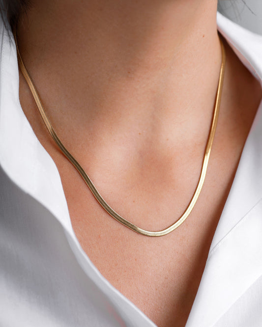SNAKE KETTE GOLD