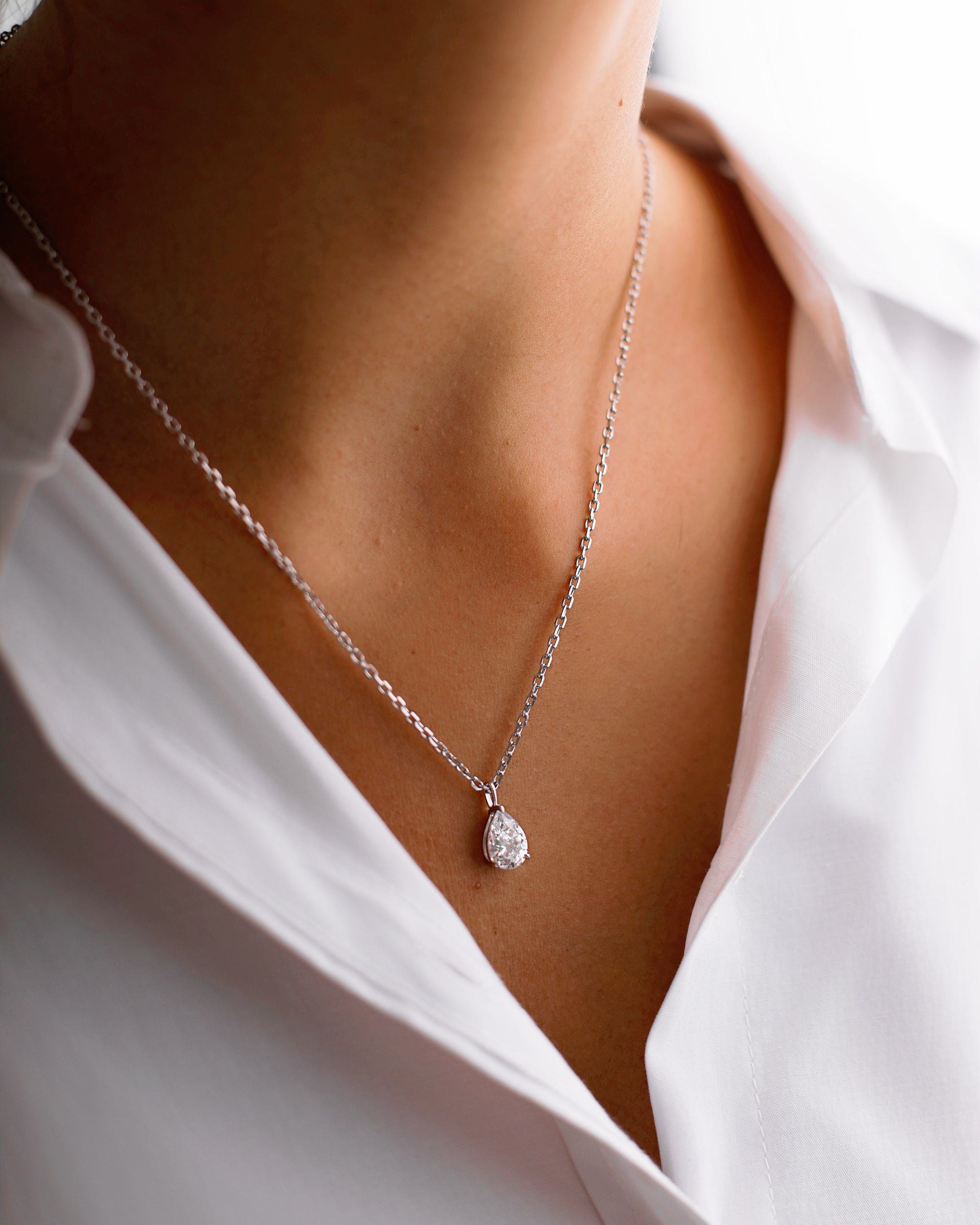 DROP NECKLACE 925 SILVER